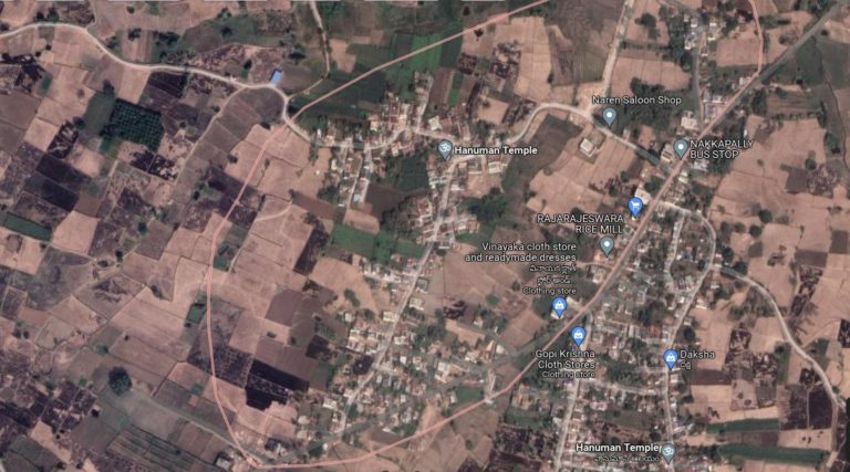 Rajarampalli Village Arial View