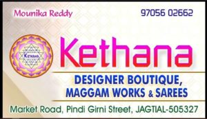 Kethana Boutique Jagtial