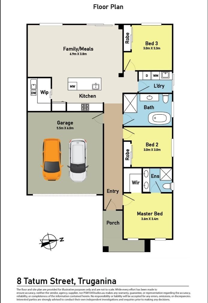 8 Tatum Street Floor Plan